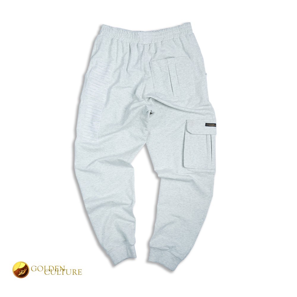 Multi Pocket Sweatpant (White)